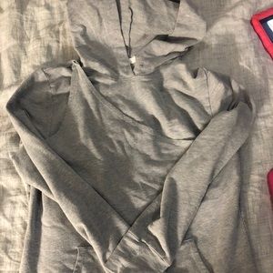 Gray Nursing Sweater